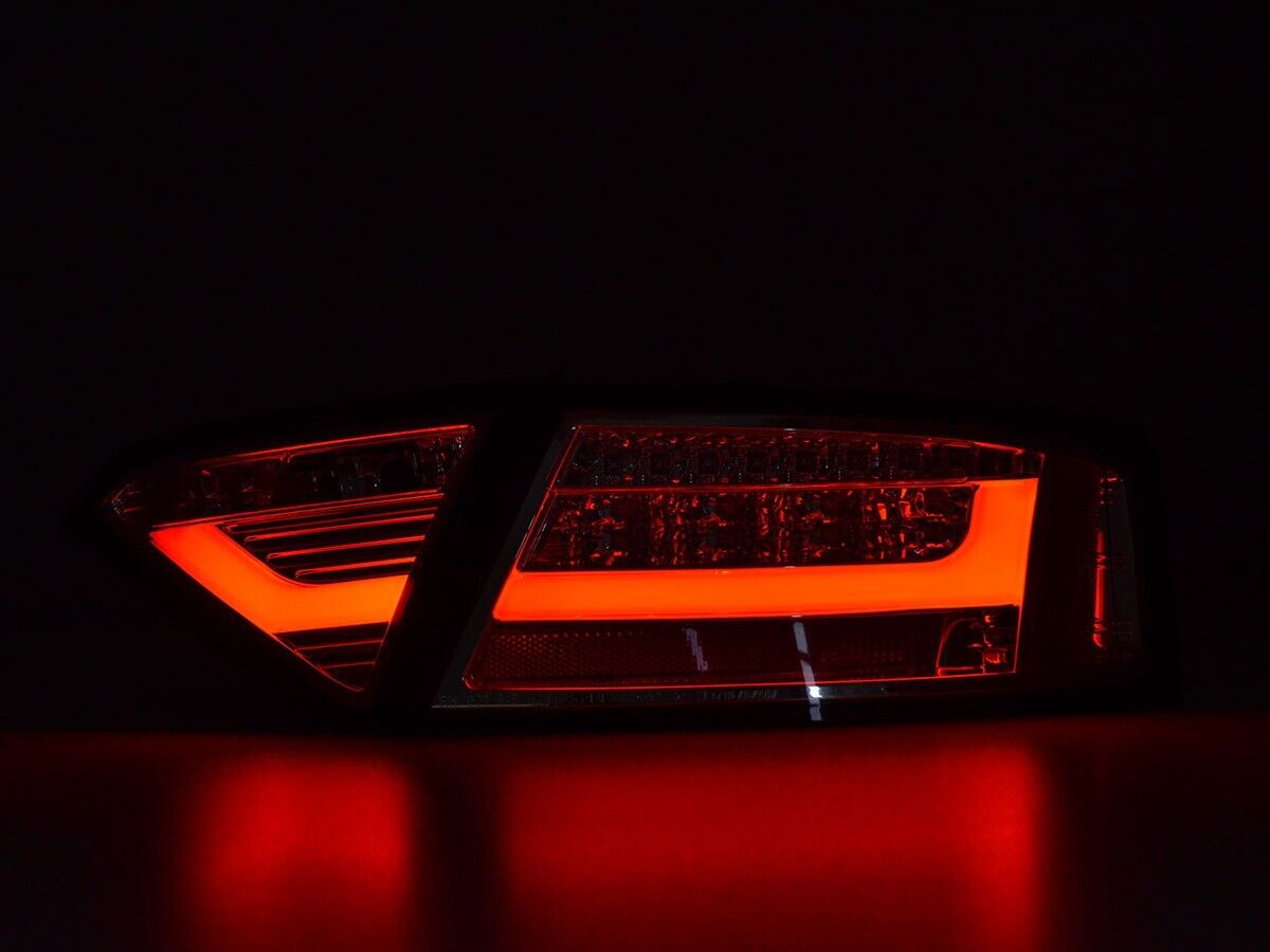 FK Set LED REAR Lights Audi A5 8T 8TA 8F Coupe Sportback 07-11 chrome S5 LHD