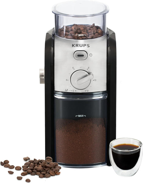 Krups Expert Burr, Automatic Coffee Grinder, Easy Clean