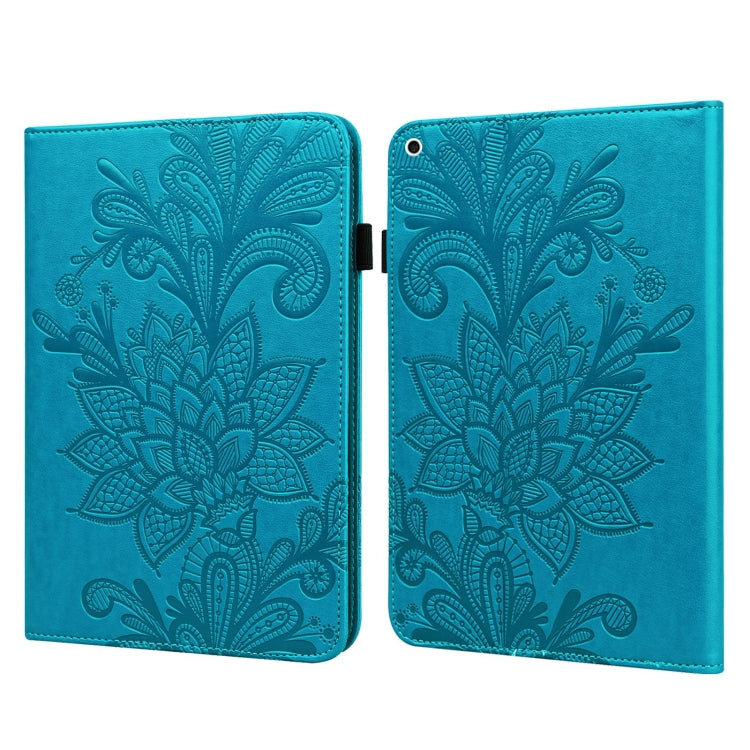 Lace Flower Embossing Pattern Horizontal Flip Leather Case with Holder & Card Slots & Wallet & Photo Frame & Sleep / Wake-up Function, For iPad 9.7 2018 / 9.7 2017 / Air 2 / Air, For iPad mini 2019 / 4 / 3 / 2 / 1, For iPad Pro 10.5 2017 / 10.2 2019