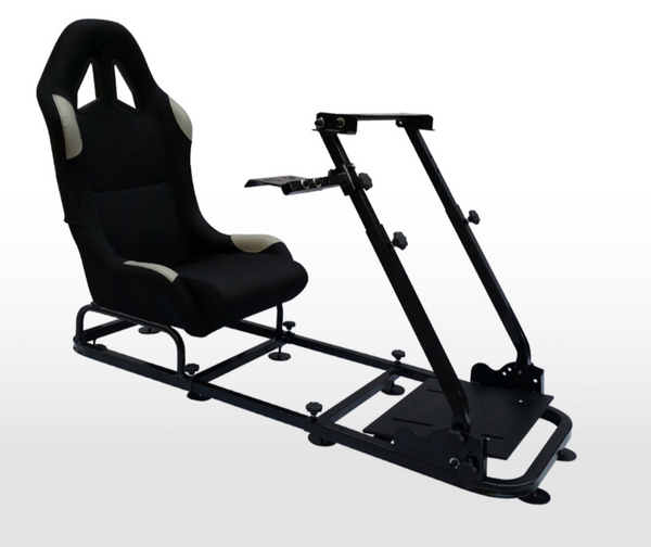 Fahrspielstuhl, Sim-Racing-Sitz und Rahmen, Xbox, PS, PC, Gaming, Schw – LJ  Automotive
