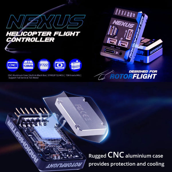 Radiomaster NEXUS Helicopter FBL Flight Controller