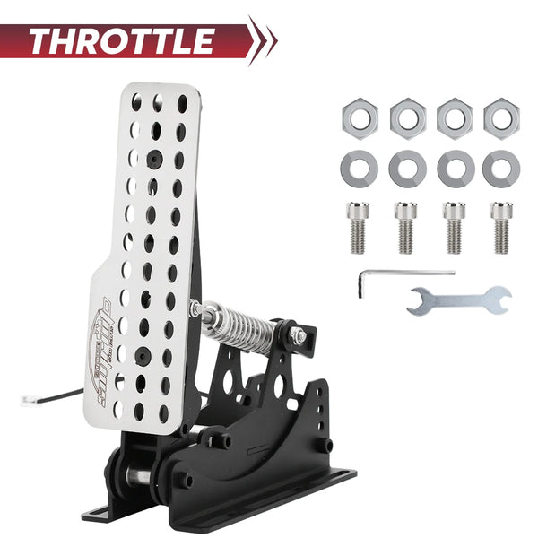 SimRuito Sim Racing Pedals Simulator Cockpit Metal material For PC 200KGLoad cell Driving Simulator ﻿