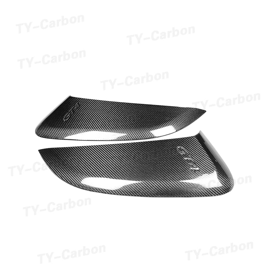 Real Carbon Fiber Side Vents For For Porsche 718 981 Boxster Cayman Car Accessories Side Air Vents 2pcs Grill Bodikit 2013-2023