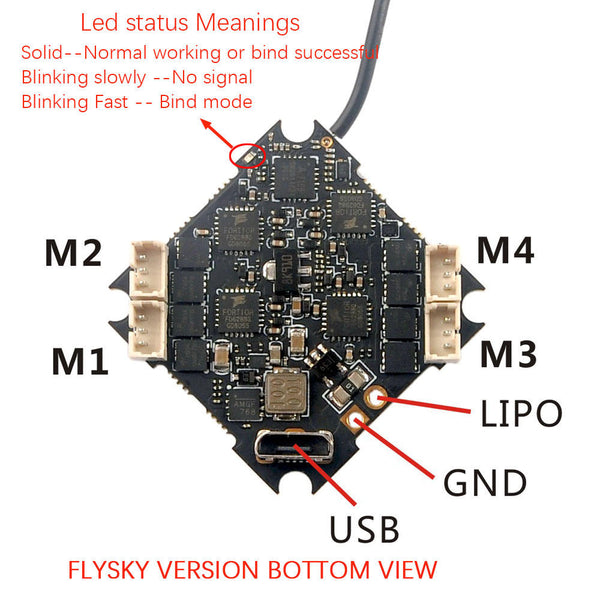 Crazybee F4 Pro V3 10A Toothpick Flight Controller