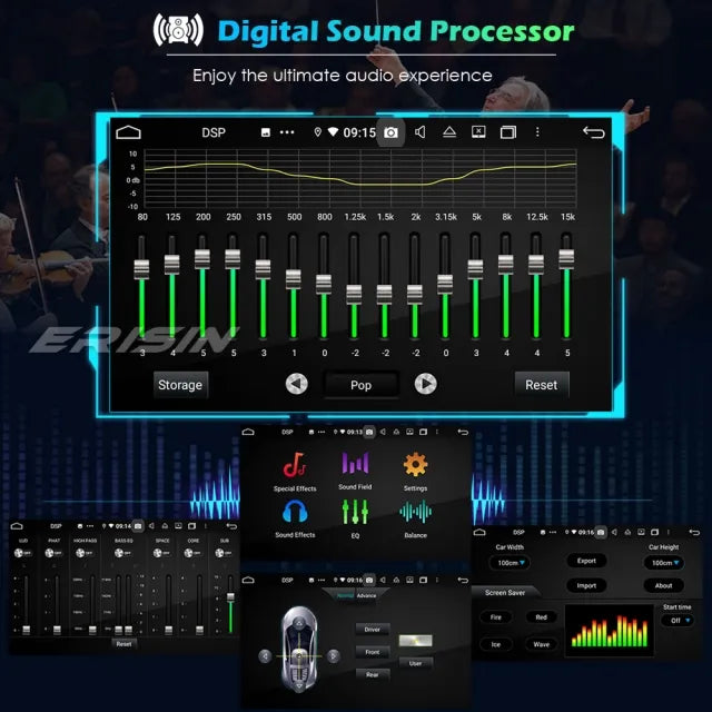 ES8794L 8-Core 9" Touchscreen Headunit Android 10.0 Car Stereo GPS SatNav Mercedes ML-Class GL-Class X164 W164 DSP CarPlay DAB+ 4G WiFi Bluetooth Mercedes ML-Class W164 2005-2012 ML300 ML350 ML450 ML500 GL-Class X164 2005-2012 GL320 GL350 GL450 GL500