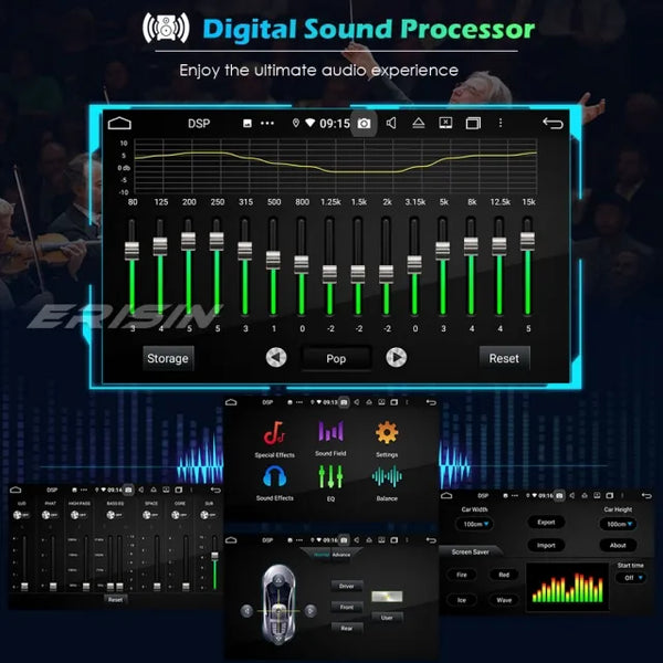 ES8794L 8-Core 9" Touchscreen Headunit Android 10.0 Car Stereo GPS SatNav Mercedes ML-Class GL-Class X164 W164 DSP CarPlay DAB+ 4G WiFi Bluetooth Mercedes ML-Class W164 2005-2012 ML300 ML350 ML450 ML500 GL-Class X164 2005-2012 GL320 GL350 GL450 GL500