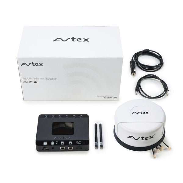 Avtex AMR104x 4G Dual Sim & Wi-Fi Mobile Internet Router - White