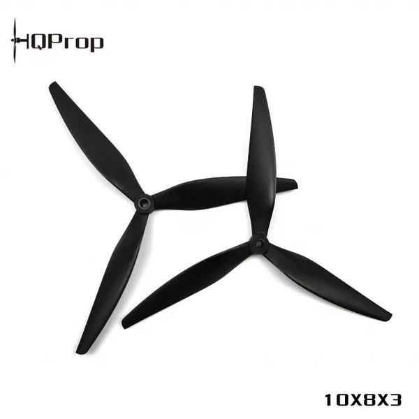 HQ MacroQuad Prop 10×8×3 Glass Fibre Reinforced Nylon Propellers