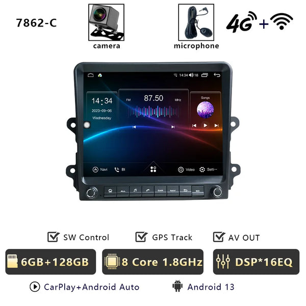 CHSTEK Android13 Car Radio Carplay Navigation For Porsche Cayman Boxster 718 911 918 981 997 Auto Stereo Qualcomm Bluetooth WIFI