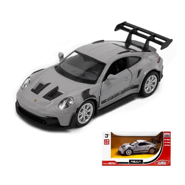 1:36 Porsche 911 GT3 RS Alloy Mini Car Model Racing Diecasts Metal Toy Sports Simulation Collection Pull Back Childrens Gifts