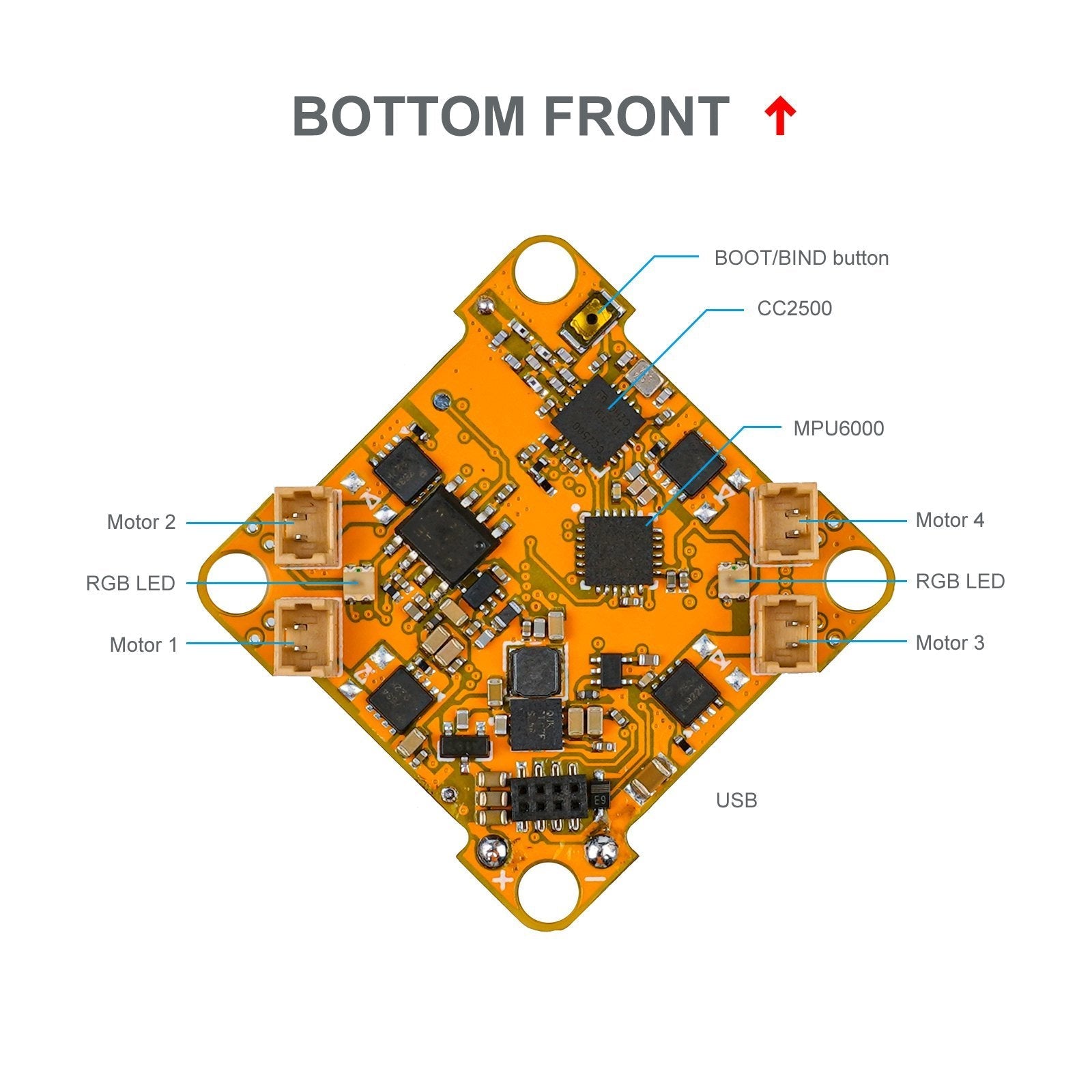 BetaFPV Lite Brushed Flight Controller V3