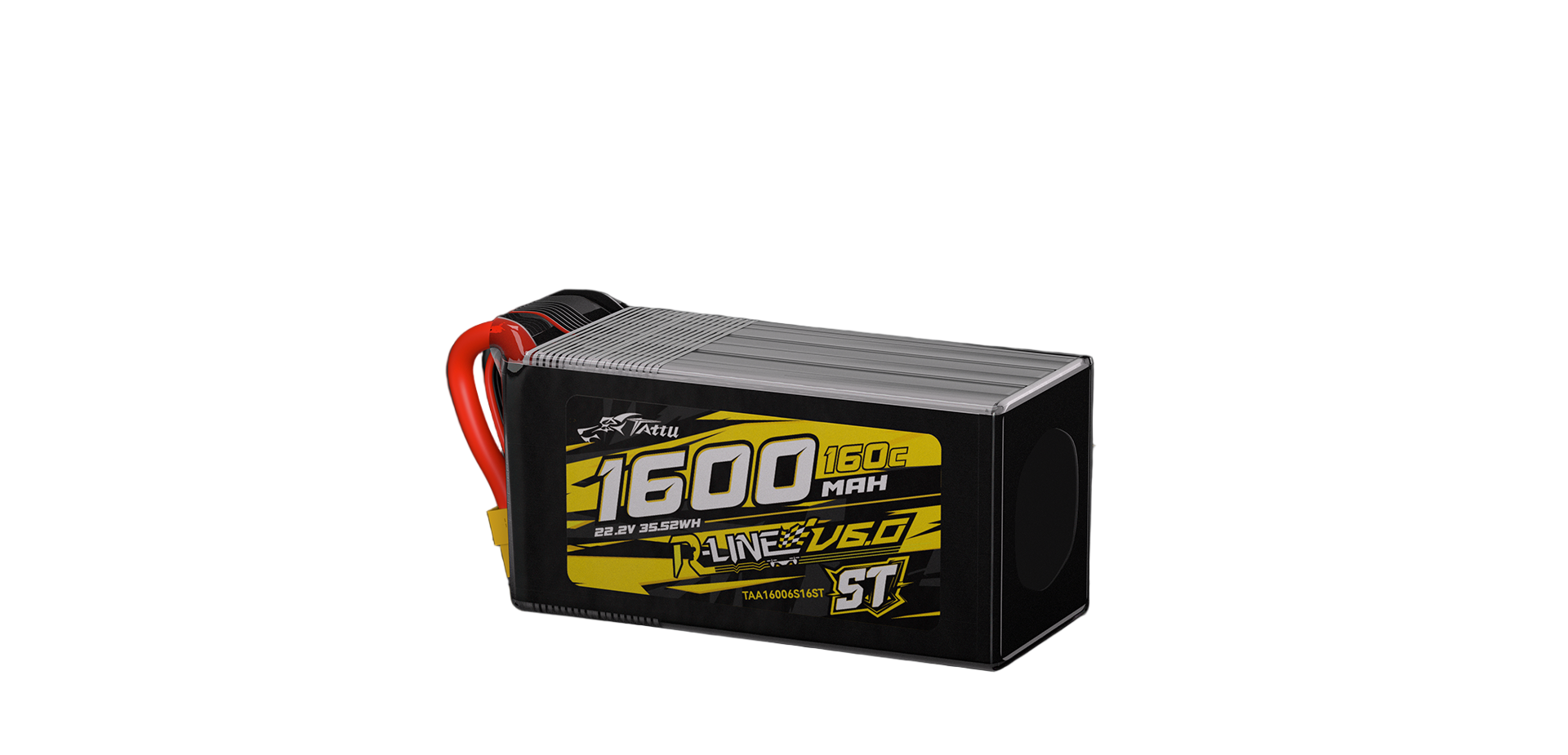 Tattu R-Line V6 1600mAh 6S 160C LiPo Battery with XT60 [ST]