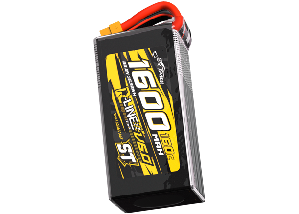 Tattu R-Line V6 1600mAh 6S 160C LiPo Battery with XT60 [ST]