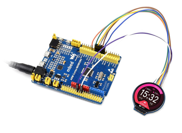 1.28inch Round LCD Display Module 240×240, 65K RGB