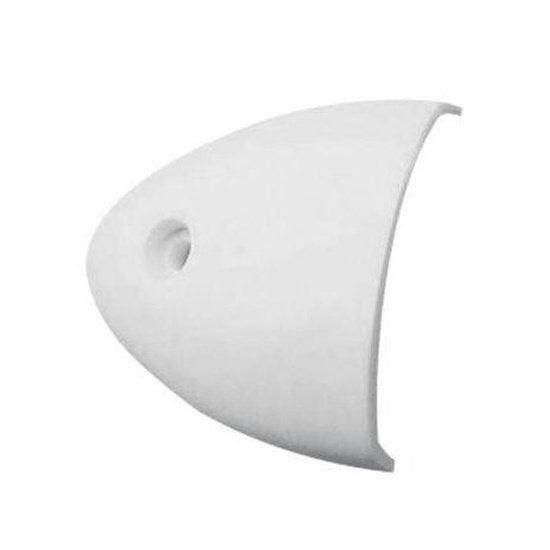 White Clam Shell Ventilation Cover 55×50×12mm | 4Boats