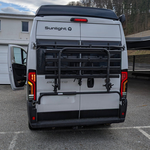 For Fiat Ducato Full LED Rear Light Cluster | Tail Light, Rear Light Unit, Smoked LED Replacement | RAM ProMaster Van-X - NEW