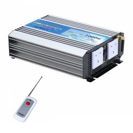 1000W 12V Pure Sine Inverter + Remote | 4Boats