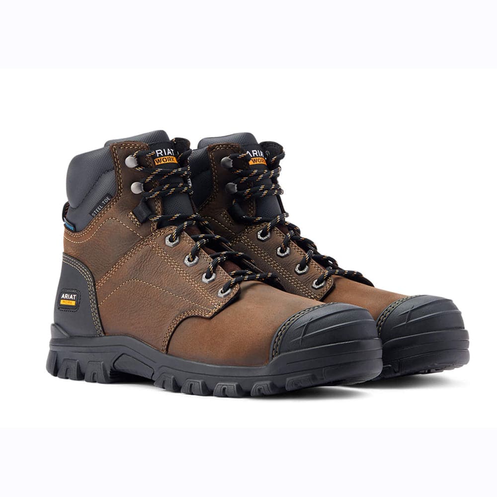 Ariat Treadfast 6" Waterproof Steel Toe Work Safety Boot