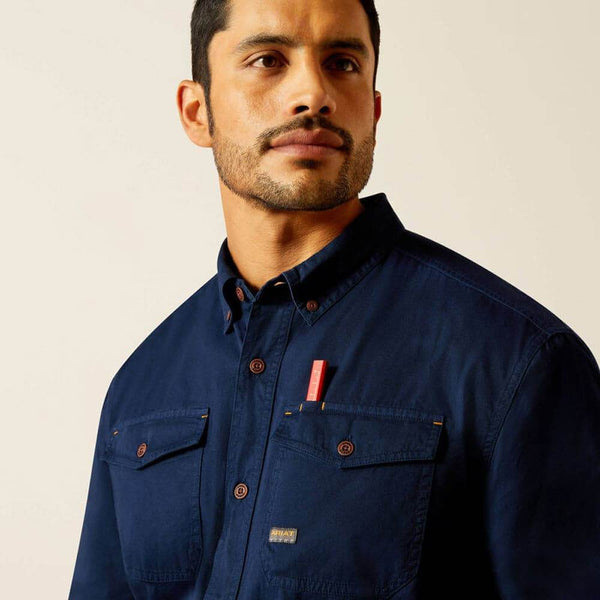 Ariat P30490 Rebar Washed Twill Work Shirt