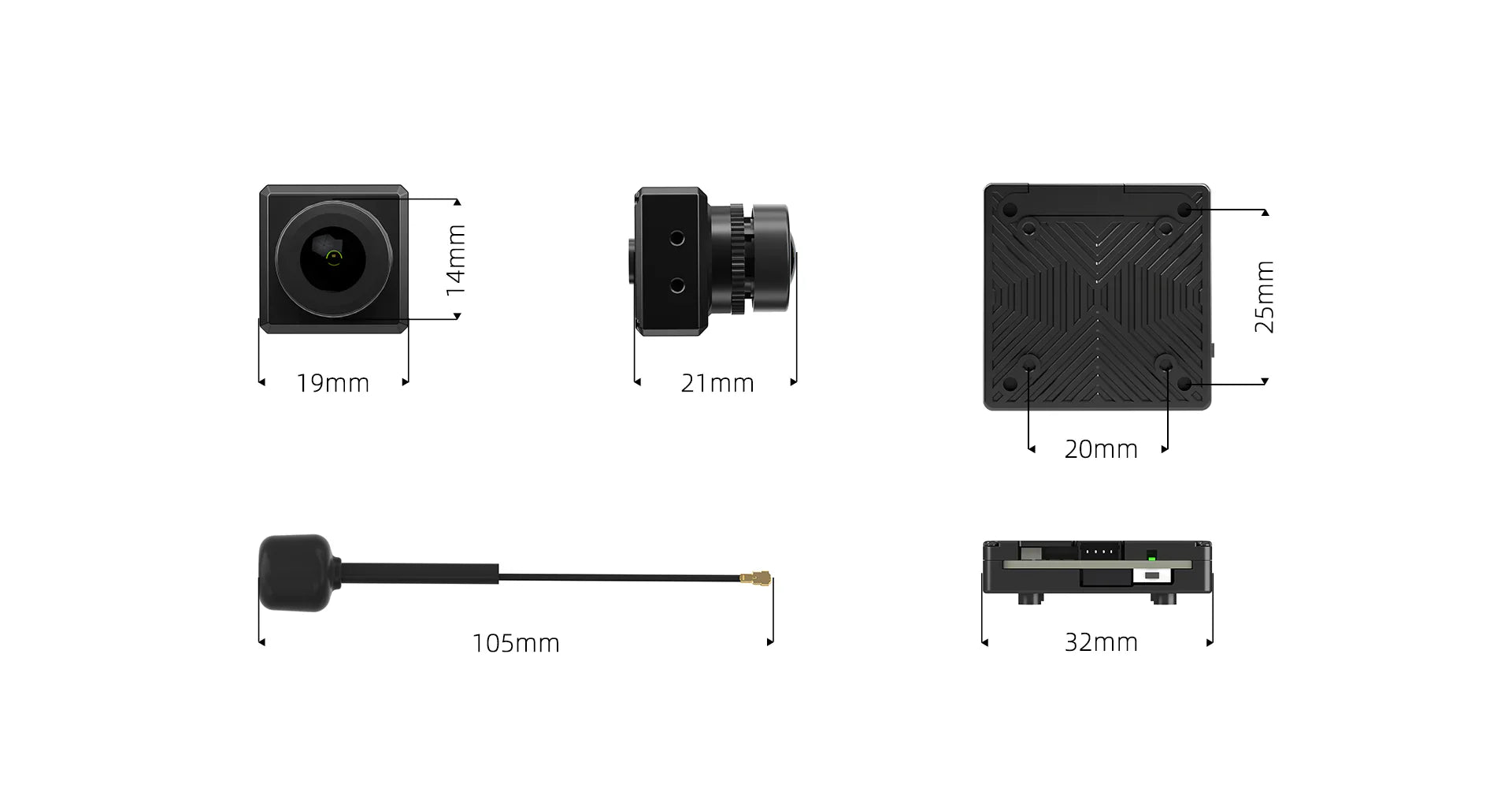 Walksnail Avatar HD Kit V2 (Dual Antenna 32Gb w/ Camera V2)