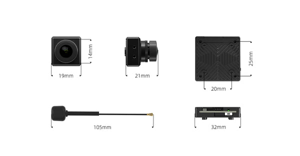 Walksnail Avatar HD Kit V2 (Dual Antenna 32Gb w/ Camera V2)