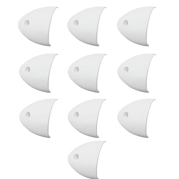 White Clam Shell Ventilation Cover 55×50×12mm | 4Boats