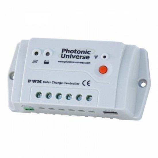 10A PWM solar charge controller 12/24V for camper, caravan, boat