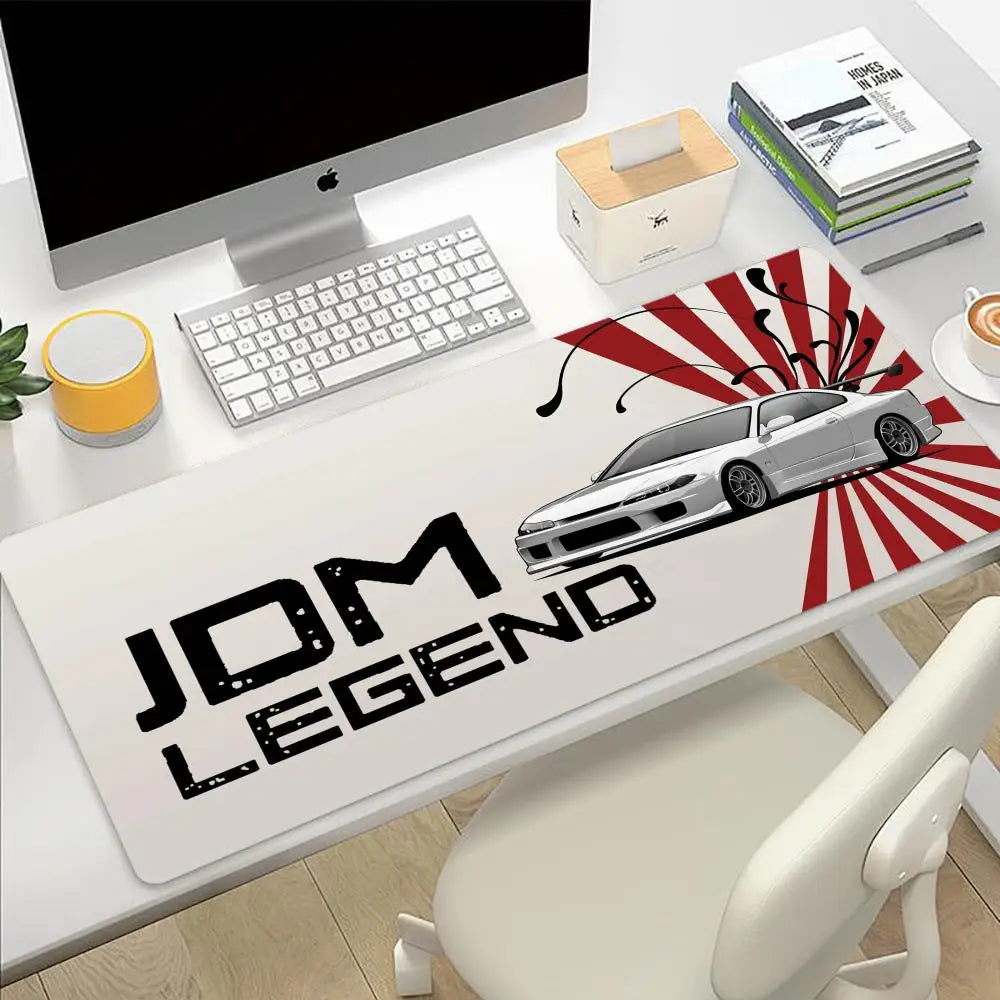 Japan Sports Car JDM Drift New Arrivals Gamer Play Mats Non-slip Mousepad Size For E-sports Game Player PC Computer Laptop Rug