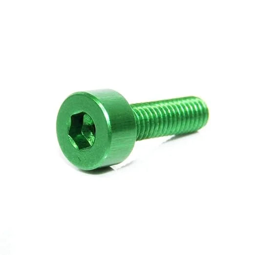 10pc M3x20 7075 Allen Key/Hex Cap Head Bolt Coloured Aluminium Pack (DIN912)