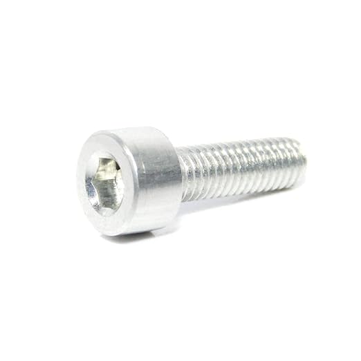 10pc M3X10 7075 Allen Key/Hex Cap Head Bolt Coloured Aluminium Pack