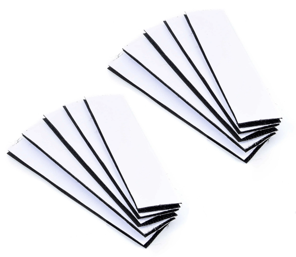 10pc Battery Self Adhesive Hook and Loop Tape