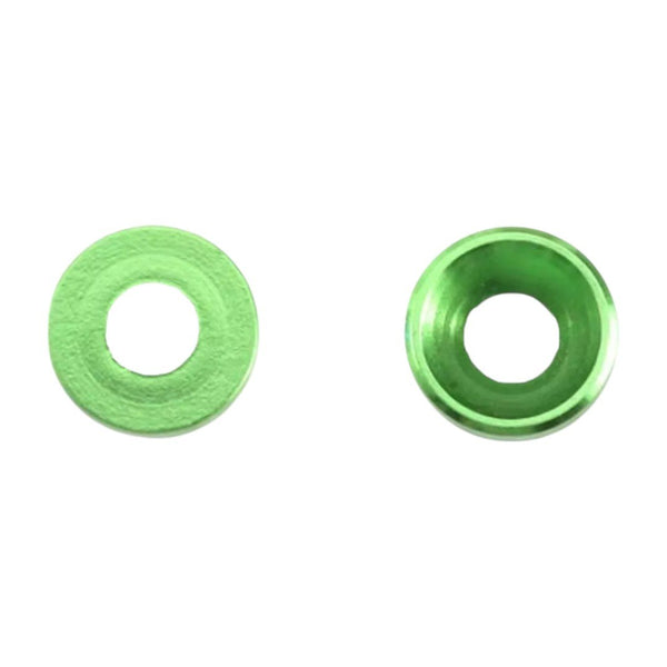 10pc M5 Cap Head Washers Coloured Aluminium Pack