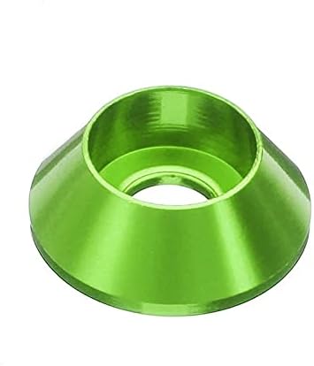 10pc M3 Countersunk Washers Coloured Aluminium Pack