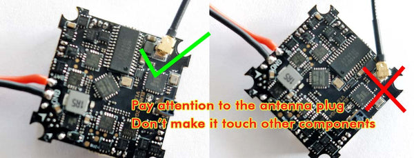 Happymodel ExpressLRS ELRS F4 2.4G Flight Controller AIO 5in1