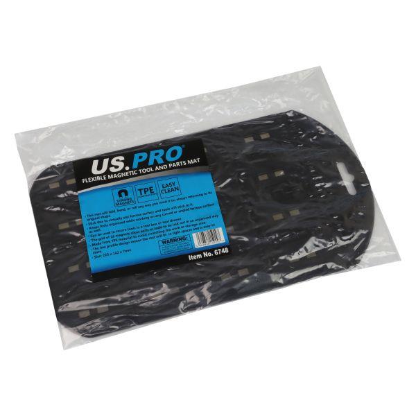 US PRO Tools Flexible Magnetic Tool & Parts Tray 223x142mm Tool Organiser 6748