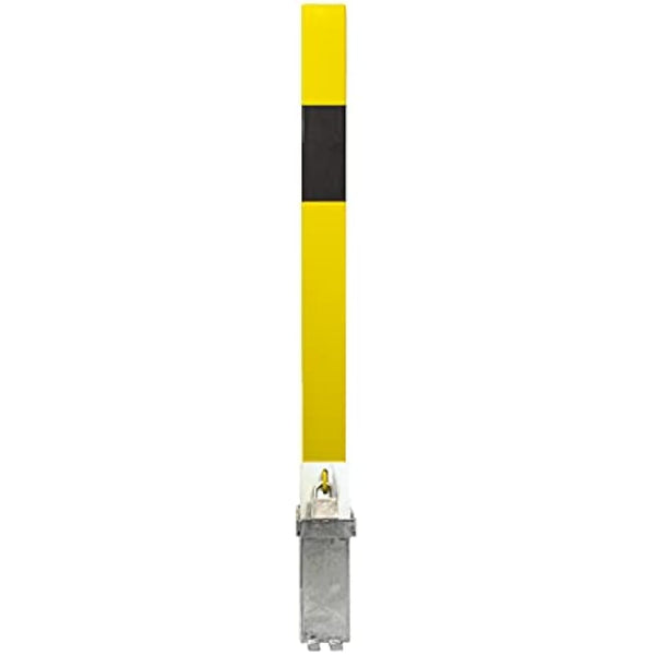 H/D Yellow 100P-K Removable Parking & Security Post (Keyed to Differ Please)