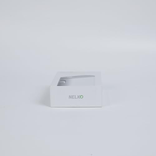 Nelko Label Maker Machine with Tape, P21 Portable Bluetooth Label Printer, Wireless Handheld Sticker Maker Mini Label Makers with Multiple Templates for Organizing Storage Barcode Office, White 1 pack