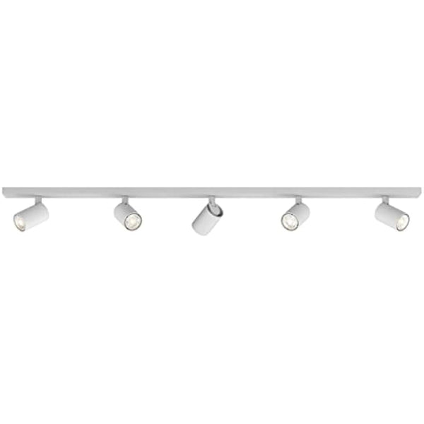 Astro Ascoli Five Bar Indoor Spotlight (Textured White), GU10 Lamp, Designed in Britain - 1286059 - 3 Years Guarantee