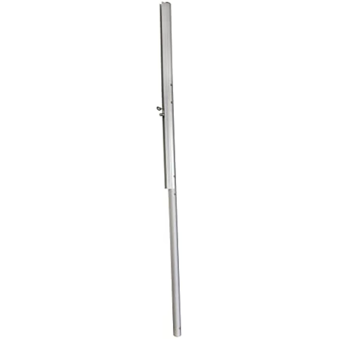 Windhager 10703 Premium Sun Sail Pole Height Adjustable Steel Pole for Sun Sail Rustproof Mast Height Max. 242.5 cm
