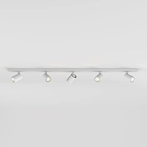 Astro Ascoli Five Bar Indoor Spotlight (Textured White), GU10 Lamp, Designed in Britain - 1286059 - 3 Years Guarantee