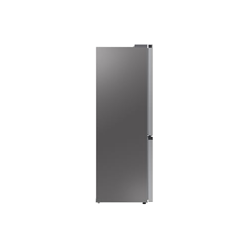 Samsung Classic Fridge Freezer, with Wine Shelf, Features Big Door Bin, All Around Cooling and SpaceMax Technologies, Silver, 7 Series, RB34C652ESA/EU