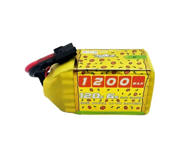 CNHL Speedy Pizza V2.0 1200mAh 22.2V 6S 120C Lipo Battery with XT60 Plug