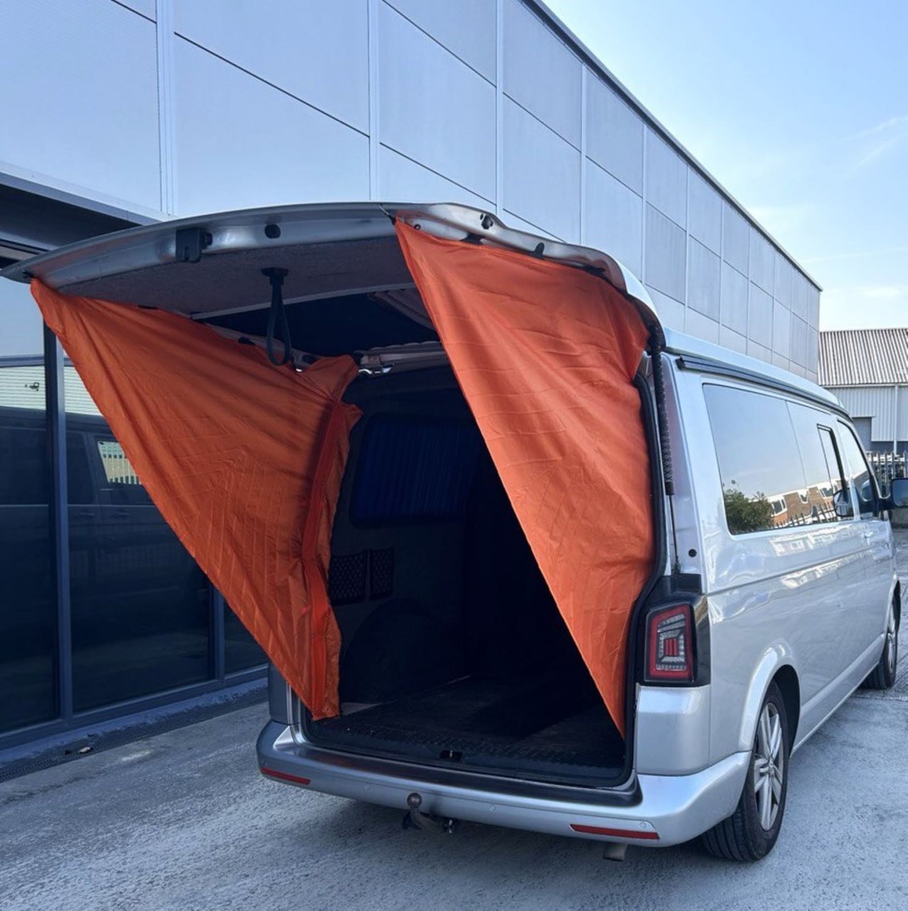 For VW T5 Tailgate Model Only Rear Wing Back Wind Breaker for Transporter Campervan | Van-X