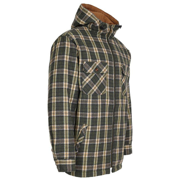 Fort 125 Penarth Fleece Lined Hooded Shirt Jacket