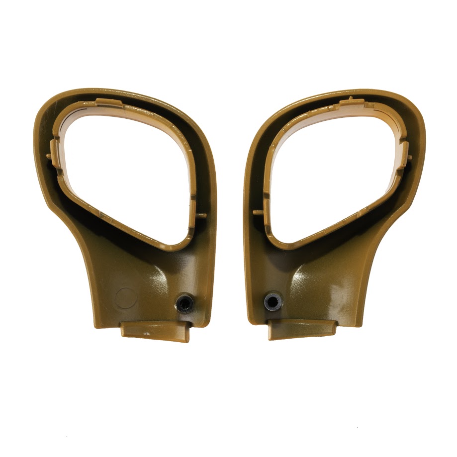 For VW T5.1 Transporter Auto DSG Gear Knob Styling Caps – Orange Painted Covers, Ready to Fit Upgrade