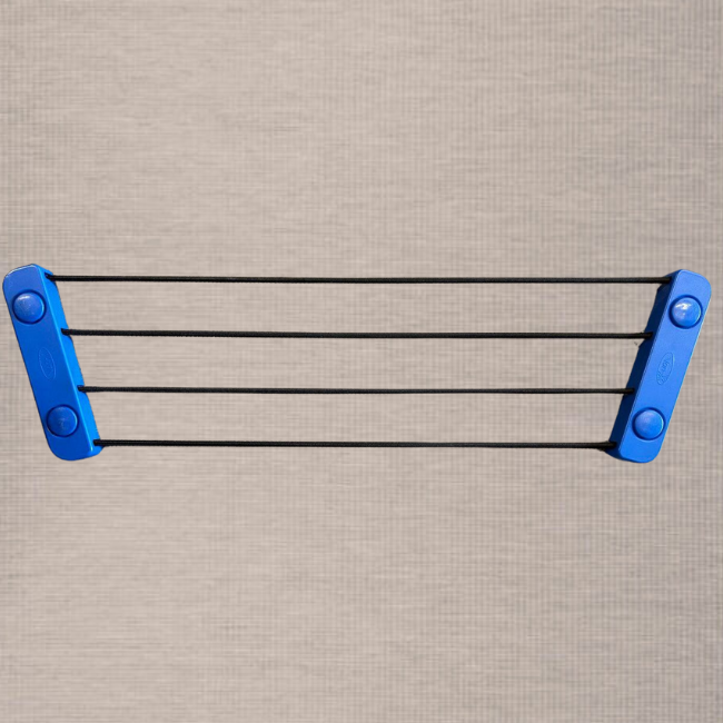 Van-X Triple-Line Overhead Storage Net – Campervan Conversion Organizer for VW, Motorhomes & Campers