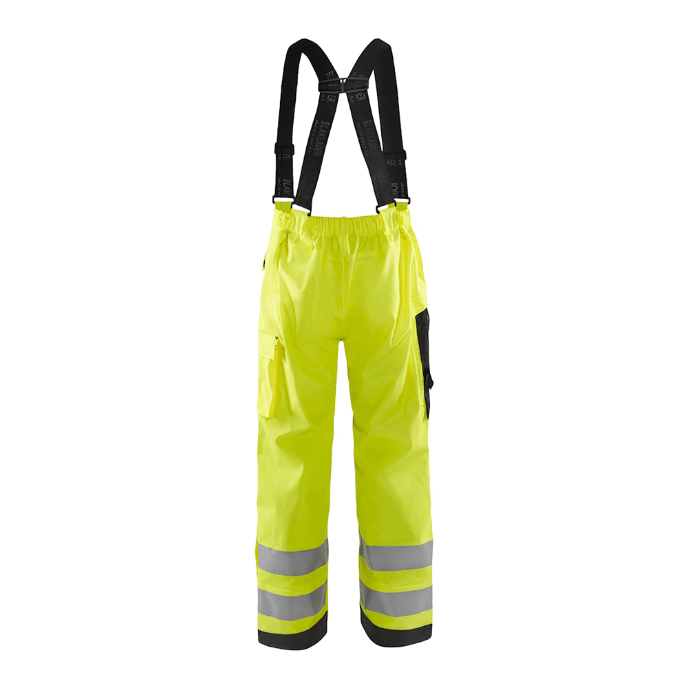 Blaklader 1302 Hi-Vis Waterproof Rain Trousers LEVEL 2