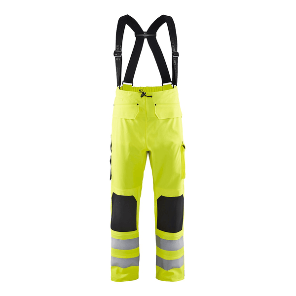 Blaklader 1302 Hi-Vis Waterproof Rain Trousers LEVEL 2