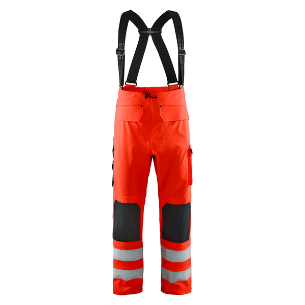 Blaklader 1302 Hi-Vis Waterproof Rain Trousers LEVEL 2