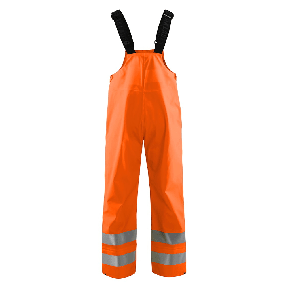 Blaklader 1386 Hi-Vis Waterproof Bib Trousers Level 3